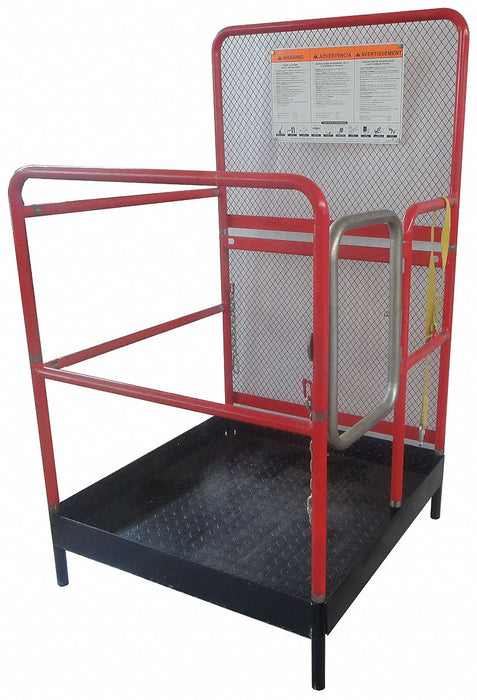 Forklift Work Platform 1 000 lb 66 H