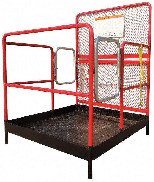 Forklift Work Platform 1 000 lb 66 H