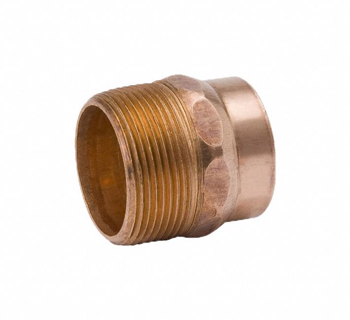 Strt Copper Cup11/2in MNPT11/2in