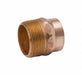 Strt Copper Cup11/2in MNPT11/2in