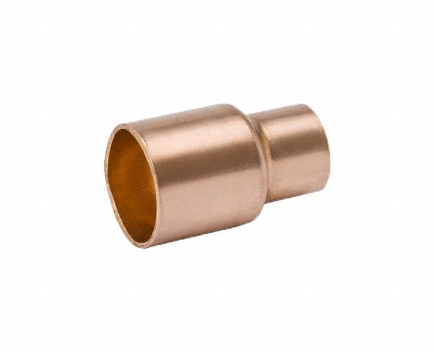 Straight Copper Cup1/4in Cup3/16in