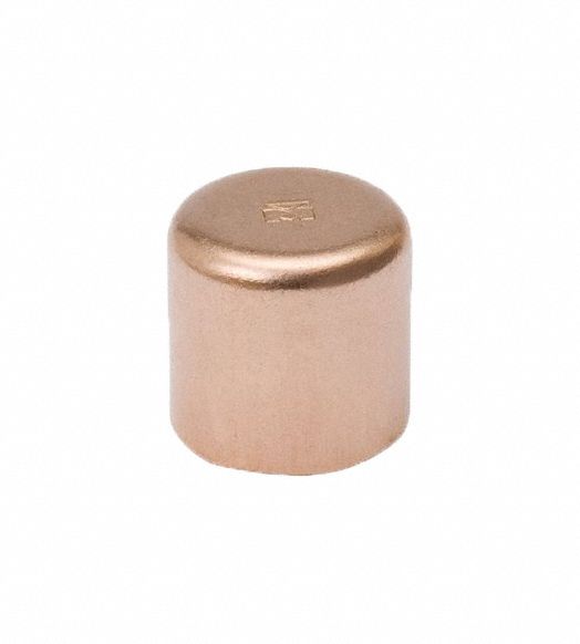 Cap Wrot Copper Cup 1/4 in