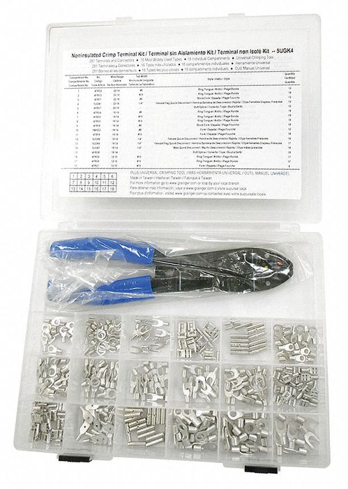 WireTerminalKits Bare 10to22AWG PK281