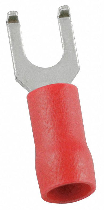 FT 22to16AWG Vinyl Red Stud#6 PK100