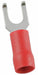FT 22to16AWG Vinyl Red Stud#6 PK100