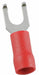 FT 22to16AWG Vinyl Red Stud#10 PK100