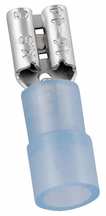 WireDisconnect Brass Blue Nylon PK100