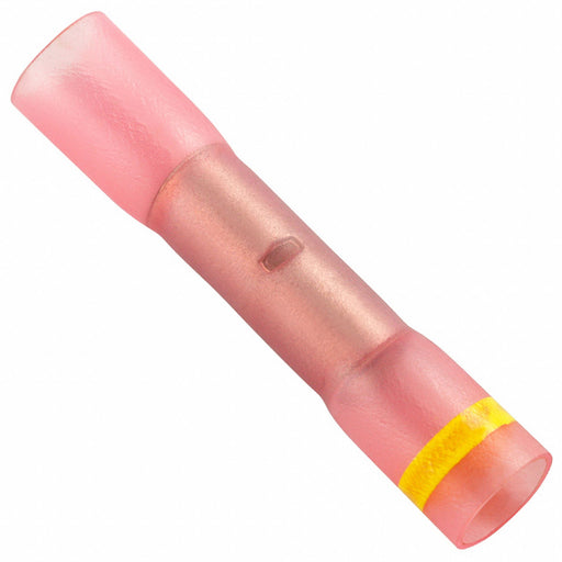 ButtSpliceConnector Red 8AWGMax PK25