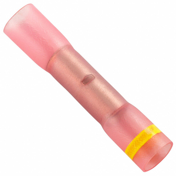 ButtSpliceConnector Red 8AWGMax PK25