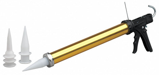 Dripless Caulk Gun Aluminum Gold