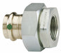 Union Bronze Press-fit 3/4  FNPT 3/4 