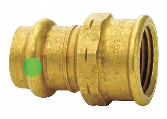 Strt Bronze Press-fit 1 in FNPT 1 in