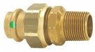 Strt Bronze Press-fit3/4in MNPT3/4in