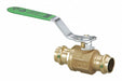 Manual 2-Way Ball Valve Press Bronze