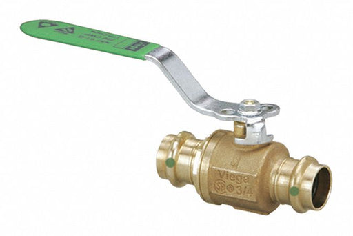 Manual 2-Way Ball Valve Press Bronze