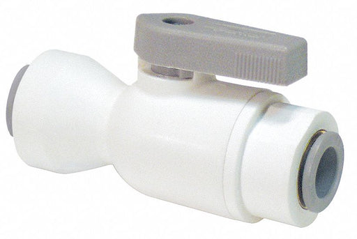Manual 2-Way Ball Valve Push Polypro