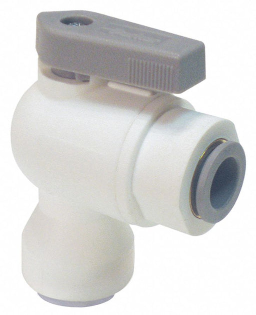 Manual 2-Way Ball Valve Push Polypro