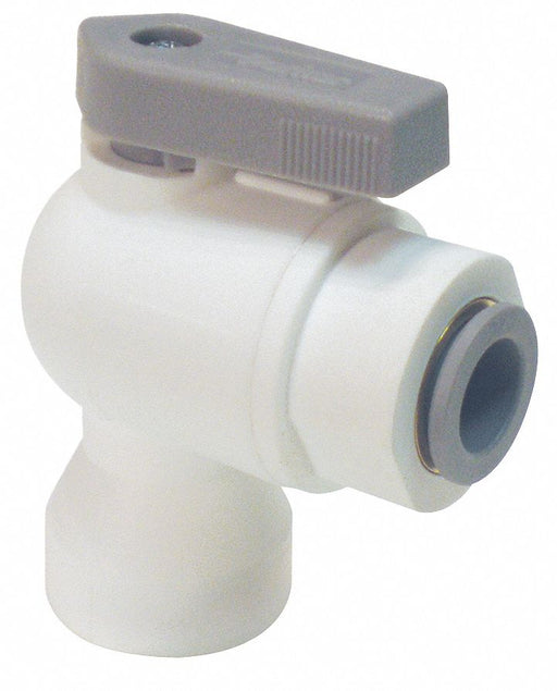Manual 2-Way Ball Valve Push Polypro
