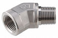 45 Street Elbow 316 SS 1/8 in NPT