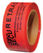 Tamper Evident Tape 2 mil Red
