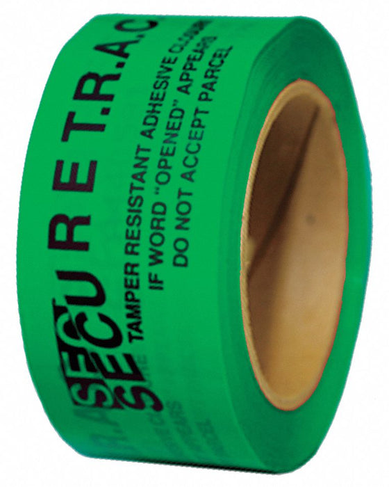 Tamper Evident Tape 2 mil Green
