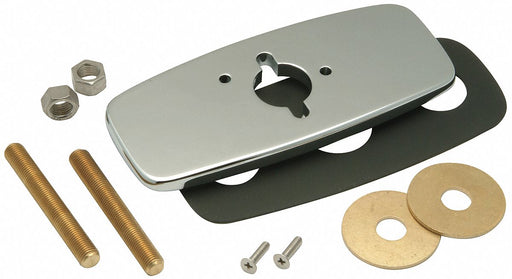 Trim/Cover Plate Chrome 4 L 4 W
