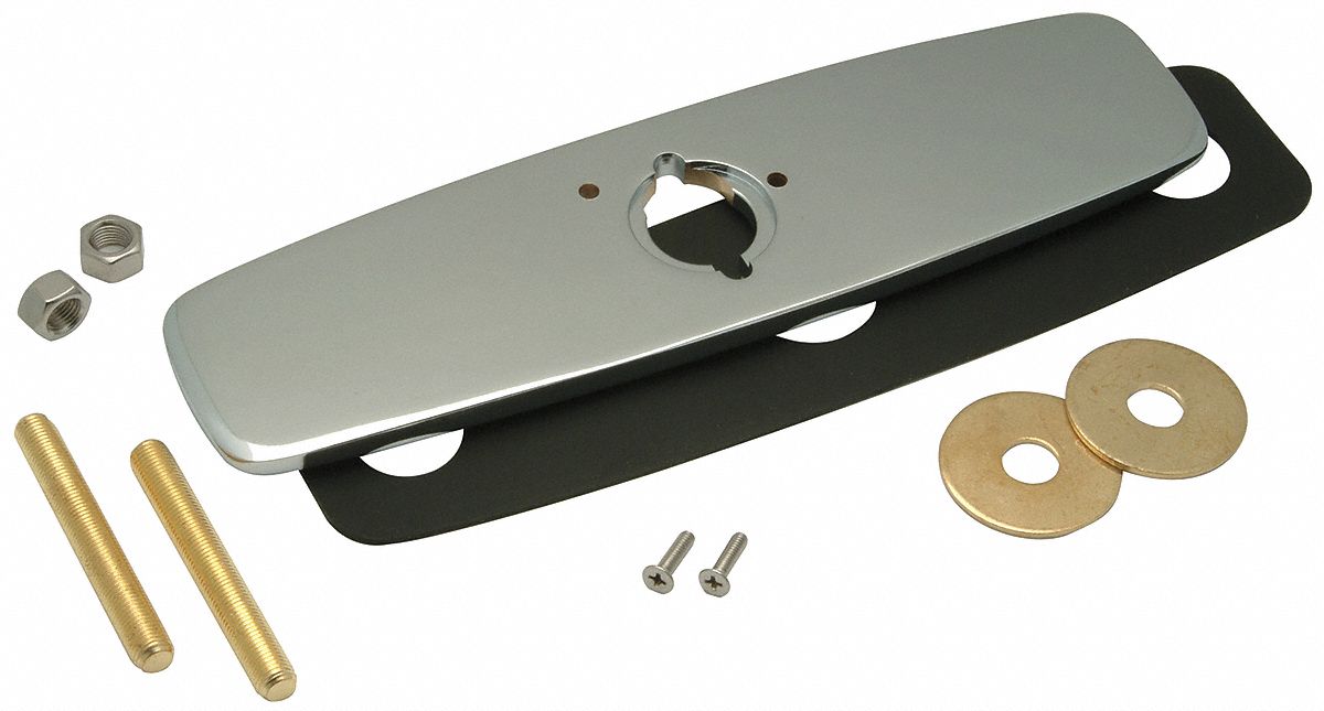 Trim/Cover Plate Chrome 8 L 8 W