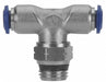 Tee Brass 1/2 Push-Fit Univ.Thread PK3