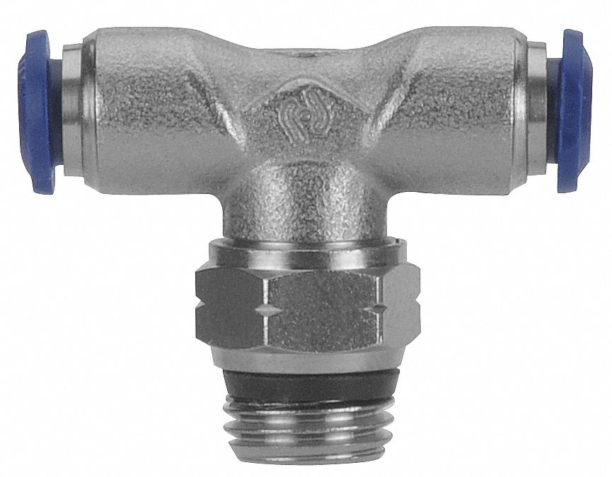 Tee PushFit3/8 1/2 Univ.Thread3/8 PK5