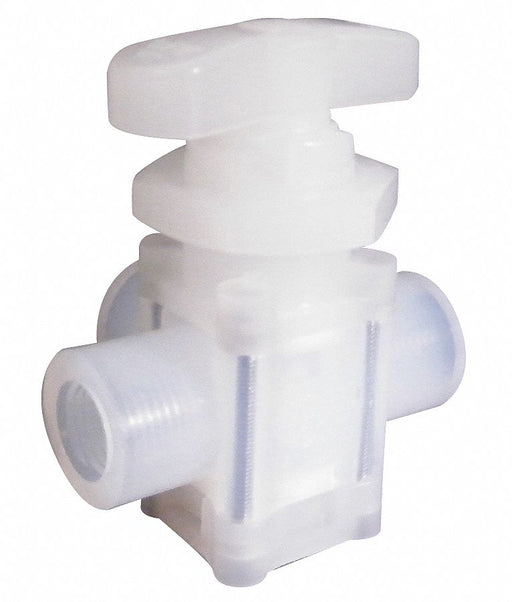 Diaphragm Valve 3-Way 1/4 in FNPT
