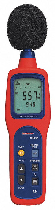 Digital Sound Level Meter A  C Weighted
