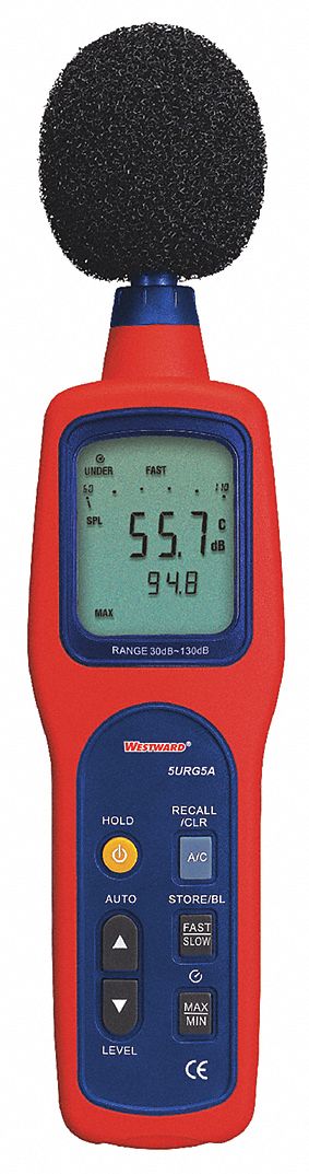 Digital Sound Level Meter A  C Weighted