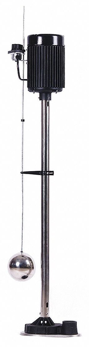 Pedestal Sump Pump 8 ft 49 in 120V AC
