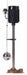 PedestalSumpPump 8ft 35.75in 120V AC