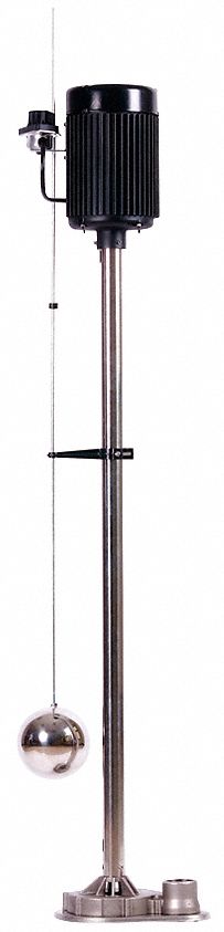 Pedestal Sump Pump 8 ft 55 in 120V AC
