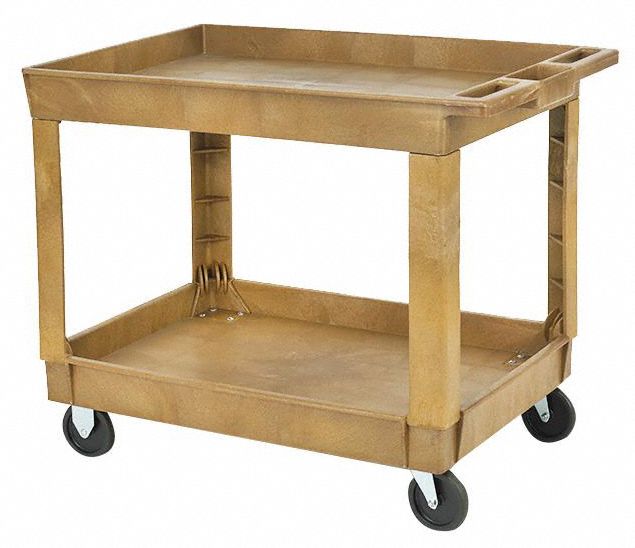 M6571 Utility Cart 500 lb Load Cap. Beige