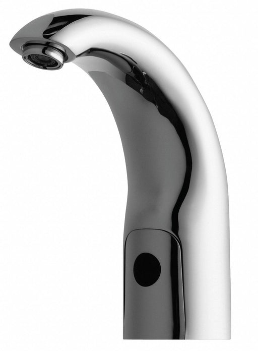 Mid Arc Chrome Chicago Faucets HyTronic