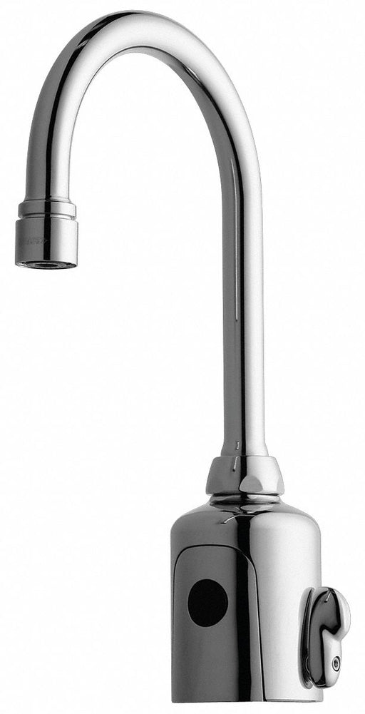 Gooseneck Chrome Chicago Faucets 0.5gpm
