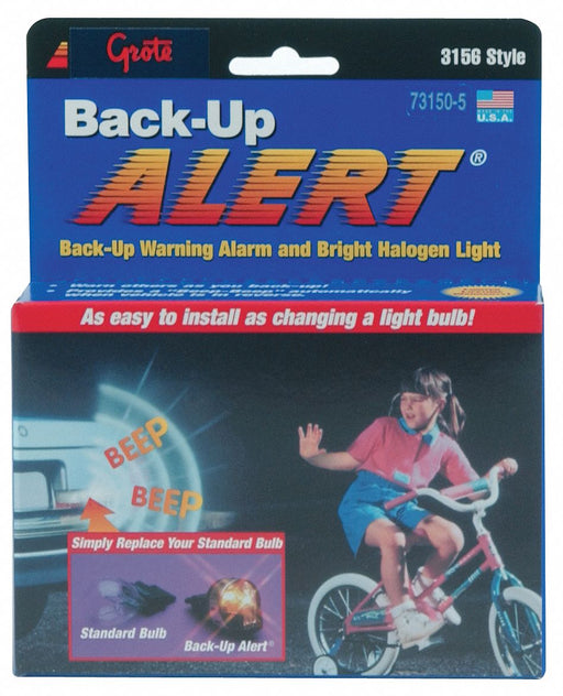 Beeping Back Up Halogen Bulb 7/8 in H