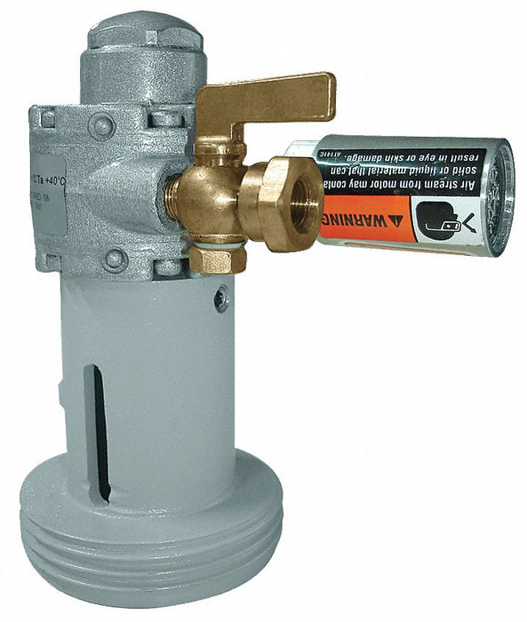 PneumaticDrumPumpMotor 15cfm Iron 3/4hp