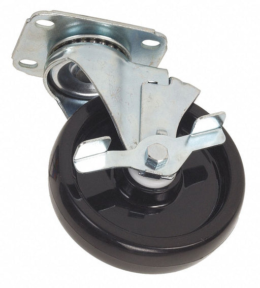 Plate Caster Swivel Polyolefin 4 5/8 H