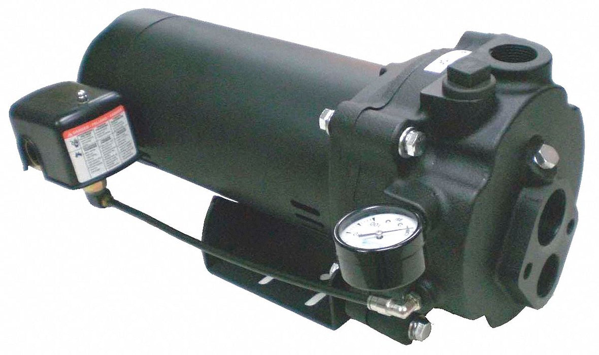 ConvertibleWellJetPump 1/2hp 115/230VAC