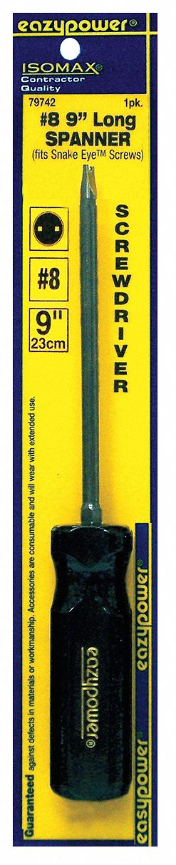 Tamperproof Spanner Screwdriver #8