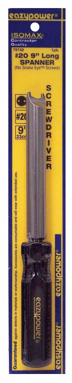 Tamperproof Spanner Screwdriver #20