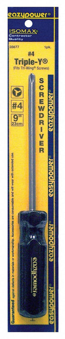 Screwdriver Tri-Wing #4 Black Round