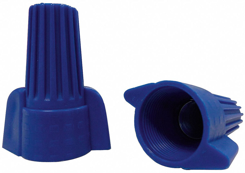 TwistOnWireConnector Blu Steel 600V PK25