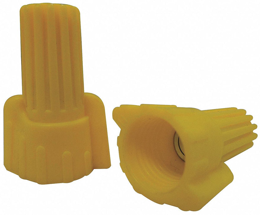 TwistOnWireConnector Ylw 600V PK100