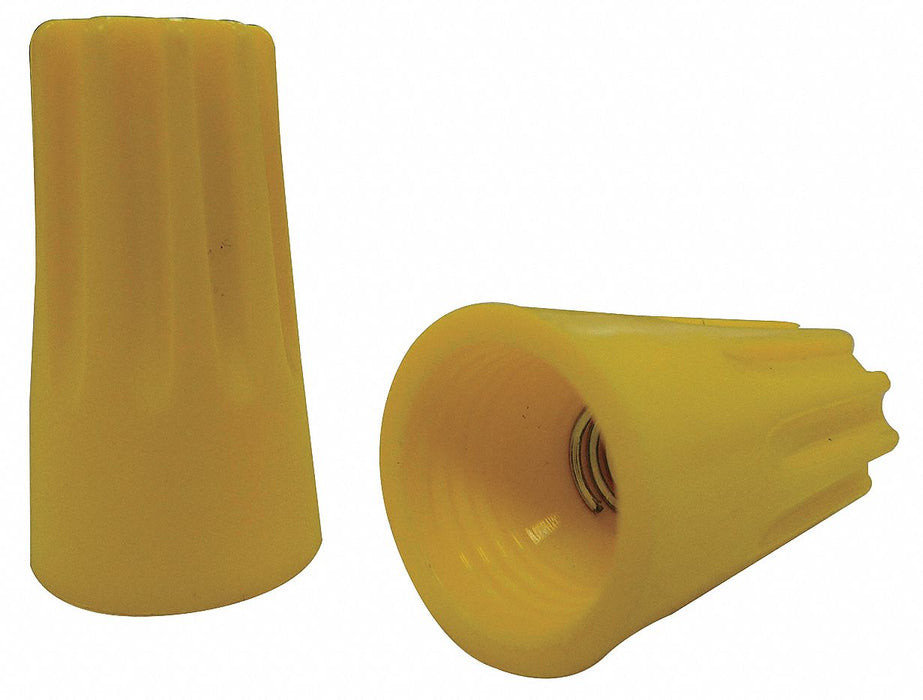 TwistOnWireConnector Ylw 600V PK100