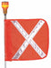 Warning Whip HD 12 Ft X Flag and Socket