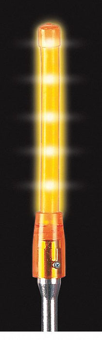 Warning Whip Glo-Worm LED Light Amber